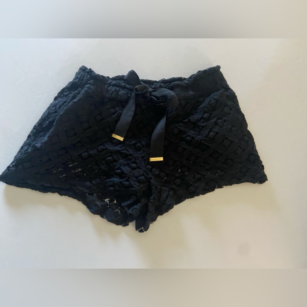 MICHAEL Michael Kors Black eyelet women’s shorts size M